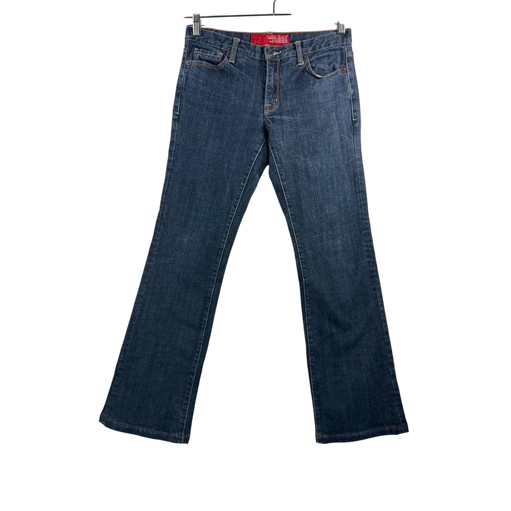 VTG‎ Guess Jeans low rise Bootcut sz 29 Y2K 90s retro dark wash